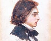 亚瑟 休斯 : Self-Portrait